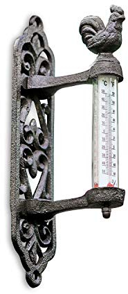 Loberon Thermomètre Seraux, Marron