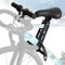 MidGard Fahrrad Kindersitz für Befestigen vorne am Rahmen, Kinder-Fahrradsitz mit Lenkergriffe für sicheren Halt, geeignet für Kinder im Alter von 2-5 Jahren