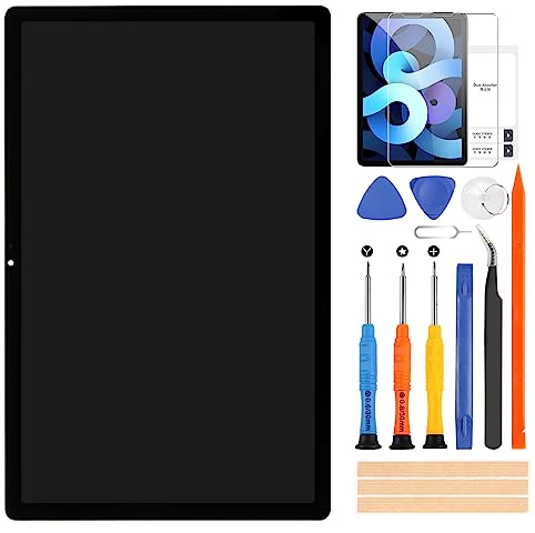 LCD Display für Samsung Galaxy Tab A7 T500 T505 2020 Digitazer für SM-T500 SM-T505 Touchscreen Ersatz Montage mit Werkzeugen (10,4 Zoll, Schwarz)