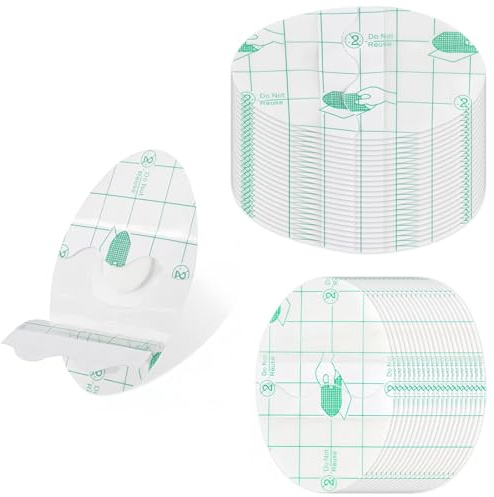 100 Pieces Autocollants D'oreille, Autocollants Oreilles étanches de Bébé, Protection Bouchon Oreille Piscine Enfant, Transparents Ultra Fins Protège Oreilles pour Natation, Douche, Surf