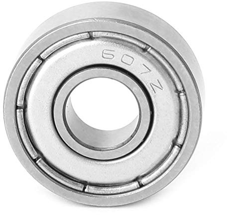 10 st 607-zz kullager, universellt dubbeltätat djupskåra kullager för skateboards, inline-skridskor, skotrar (7 mm x 19 mm x 6 mm)