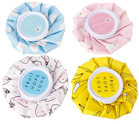 450 ml kleine runde Wärmflaschen-Beutel, Winter, entspannend, nur Wärmflaschen-Bezüge, Fleece