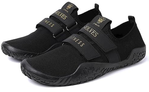 ZVJV Deadlift Shoes Cross-Trainer Zapatos de Fitness Zapatillas Gym Running Barefoot Zapato Descalzo y Minimalista