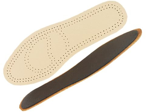 TOVINANNA 2paare Einlegesohlen Aus Rindsleder Atmungsaktive Sport-schuhpolster Mit Für Dämpfung Und Komfort