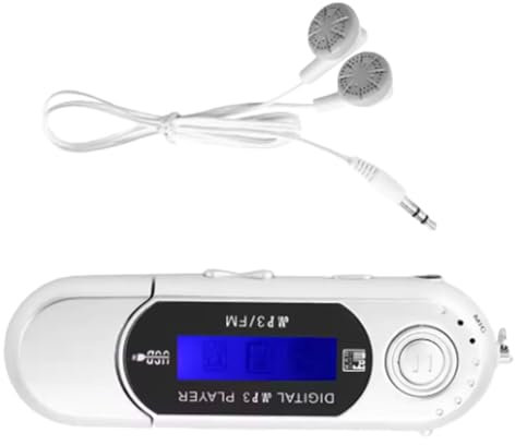 Reproductor De Música Portátil - Radio MP3 Infantil A Pilas | Reproductor USB para Coche con Pantalla para Acampada Uso Diario Exteriores Personas Mayores Hogar Viajes