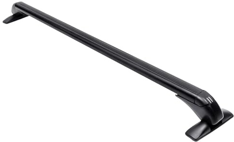 Delantero Y Trasero Baca Portaequipajes Universal Aluminio Coche Barra Transversal 100 Cm Capacidad Carga 75 Kg Cerradura para Vehículos 4 O 5 Puertas Barras Coche