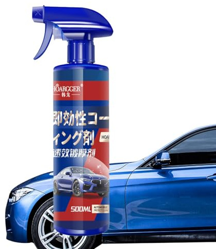 Spray De Revestimiento Cerámico - Sellador Cerámico De 500 Ml | Sellador Cerámic En Aerosol Rápido, Pintura De Capa Transparente, Piezas De Automóviles Y Reacabado De Reparación Para Automóviles, Mot