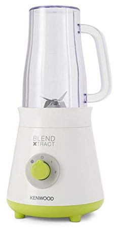 Kenwood Standmixer Smoothie 2 GO – sb055wg (2 Geschwindigkeiten und Pulse, 2 Karaffen 0,5 Liter, Lock System)