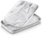 MALACASA Serving Platter, 4 Piece Porcelain Serving Dishes, Rectangular Serving Tray for Entertaining Parties, Marble Grey Platters for Serving Food, Sushi, Appetizer, Dessert, Dinner, 12x7 Inch