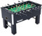 MUWO Finale Tischkicker mit 22 Spielfiguren in unterschiedlichen Trikotfarben in der klassischen 1-2-5-3 Aufstellung, 2 Bälle inklusive. Maße: 140 x 76 x 86,3 cm, Gewicht: 50 kg (Schwarz)
