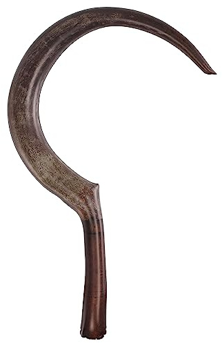 Seasons Inflatable Sickle Prop Brown