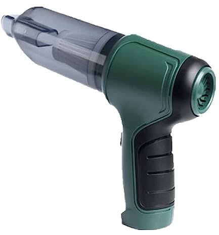 EUROXANTY Aspirador de Mano | Aspirador inalámbrico con Boquilla-Escoba | Limpiador de Coche con Batería Recargable | Aspiradora de Mano de Alta Potencia | Verde