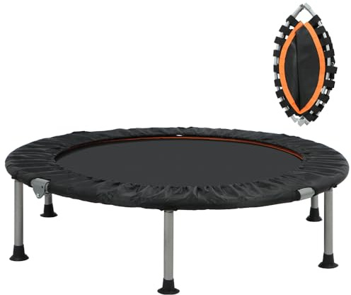 Panana 48 Inch Rebounder Trampoline for Adults, Foldable Mini Trampette