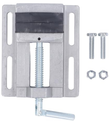 Soporte de Tornillo de Banco de Fresado de 0-80 Mm, Tornillo de Banco de Prensa de Taladro, Máquina de Tornillo de Banco de Sujeción Resistente para Carpintería