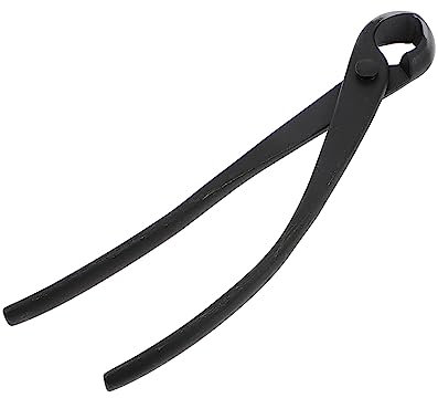 UKCOCO Cortadora Esférica Japonesa para Plantas Tijeras de Cóncavas para Bonsáis Herramienta Ligera y Resistente para Jardinería para Flores y Arbustos