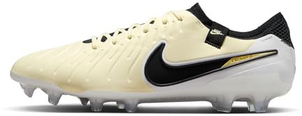 Nike Men's Legend 10 Elite Fg Football Boots, Lemonade Black MTLC Gold Coin, 7 UK