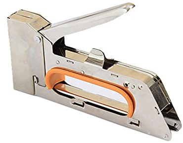 Pinzatrice Pistole per unghie Graffetta Strumento per mobili per legno Acciaio inossidabile Metallo Strumento manuale per la casa con pistole per unghie graffette