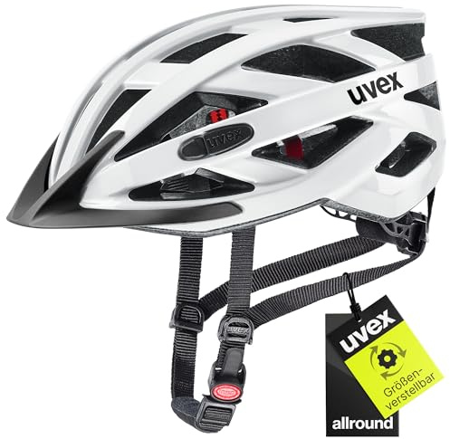 uvex i-vo 3D Fahrradhelm, White, 56-60 cm