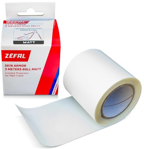 Zefal Skin Armor 3M Matte Roll (Ref: 2624) – 250-Micron Clear Polyurethane Frame Protection Film, UV-Stable, Water & Heat Resistant, Invisible Matte Finish, Custom 58mm x 3m Roll