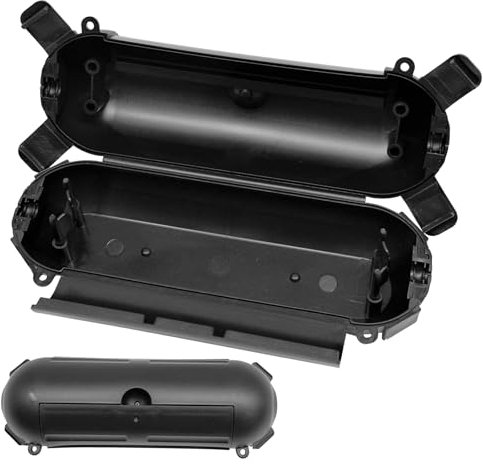 LPEPLL Scatola Elettrica da Esterno Impermeabile IP54, Resistente alle Intemperie, per Protezione di Prolunghe, Prese e Connettori, Facile da Installare in Giardino e All'aperto