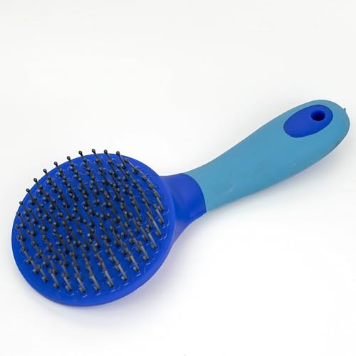 GS Equestrian & Country Plastic Mane & Tail Brush (Blue)