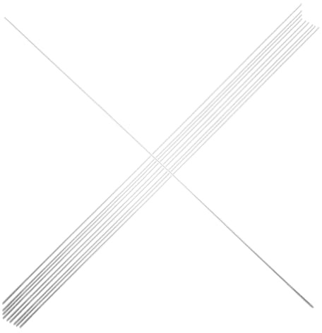 SEWACC 10pcs Low Heat Aluminum Welding Rods Durable Craft Making Sticks for Precision Machine Welding Food and Chemistry Applications