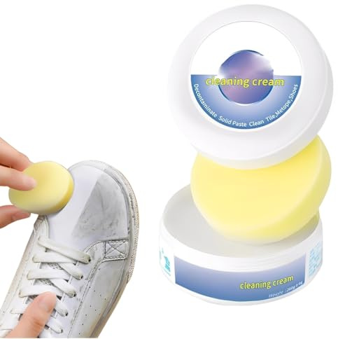 YUPZAR Nettoyant Blanchissant pour Chaussures - Spray Détergent pour Baskets & Sneakers Blanches, Efface les Taches et Redonne l'Éclat