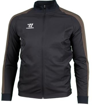 Warrior Covert Presentation Team - Chaqueta para hockey sobre hielo y hockey en línea, color negro
