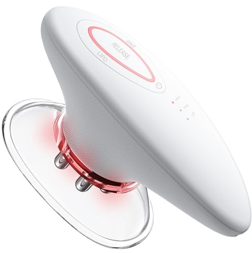 Eyoushow Massaggiatore 3 in 1, massaggiatore con dispositivo di drenaggio linfatico, massaggiatore cellulite, pistola e EMS per tonificare il corpo e modellare