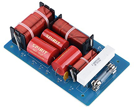 Zerone 3 Voies Crossover Haut-Parleur répartiteur de fréquence Treble Alto Bass Haute Puissance Hi-FI Audio Crossover Filtre répartiteur de fréquence Module DIY