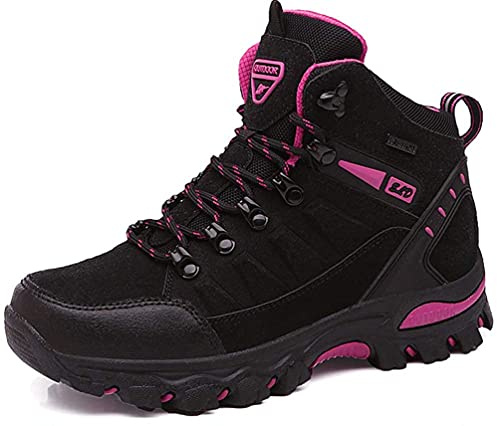 LucaSng Chaussures de Randonnée Basses Femmes Hommes Imperméable Chaussure de Marche Promenades Voyages Sport Sneakers Respirant Antidérapant Bottes de Trekking Baskets de Montantes