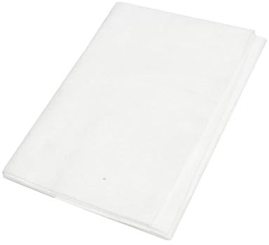 A ABSOPRO Peau de Chamois synthétique Blanc Cham de Voiture - 50 cm x 50 cm Remplacement d'article