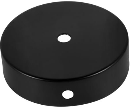 CONGARTENO Base Lampada Da Tavolo Rotonda in Ferro Resistente Supporto Liscio e Stabile Per Lampade Da Notte Per Camera Soggiorno e Ufficio Design Compatto Salvaspazio