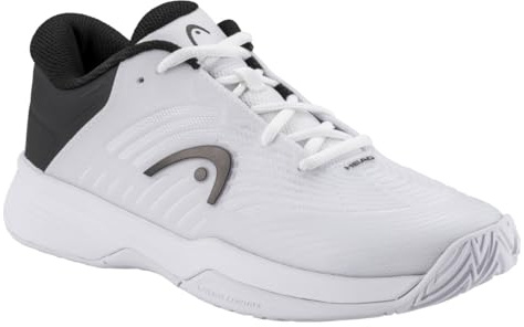 HEAD Unisex ungdomar Revolt Pro 4.5 junior tennisskor, vit/svart, EU 38