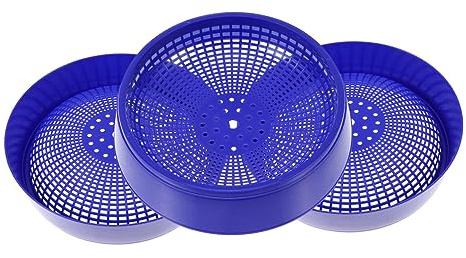 Toyvian Lot de 3 Nids en Plastique pour Pigeons, Pots à Œufs Réutilisables, Nid de Reproduction Solide, Accessoires D’élevage D’Oiseaux, Adapté pour Élevage en Cage, Petits Oiseaux