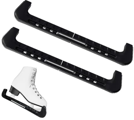 QEXUJOW Kufenschoner,2-teilige Universal-Schlägerhüllen für Eishockey-Schläger, Hart-PVC-Schlägerhüllen, verstellbar