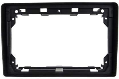 För Peugeot 207 307 För Expert För Partner 9-tums Ramfasadadapter Radio Instrumentpanel Fitting Panel Kit Instrumentbräda(Black)