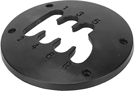 För TH8A Växeldelar Uppgraderingsmodifiering Formdämpning Kort Kast/växling Kort Centrumplatta Realism Modifieringssats med 75 Mm Växelspaksadapter