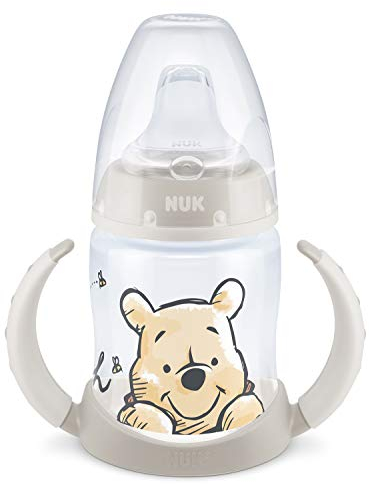 NUK First Choice+ Learner Cup Sippy Cup | 6-18 Months | Leak-Proof Silicone Spout | Anti-Colic Vent | BPA | 150ml