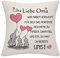 Bommex Geschenk für unsere Oma Kissenbezug für unsere Oma Geschenk für Oma von Enkeltochter Enkel Oma Kissenbezug von Enkelkindern Oma Geburtstagsgeschenk Muttertag GiWeihnachtsgeschenk (unsere Oma)