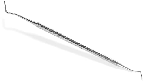 OTTO HERDER ECKENHEBER - Eckenheber Fußpflege Doppelinstrument 17 cm aus Edelstahl - Fußpflege Instrument zum entfernen von Ablagerungen unter dem Nagel- Für Maniküre und Pediküre