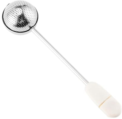 Loose Tea Steeper, Tea Steeper Balls | Rostfritt stål Te Leak Tea Maker,Tetillbehör för tedrickare, lösbladsteinfusionsanordning, tespridare för löst te med långskaft för tekopp
