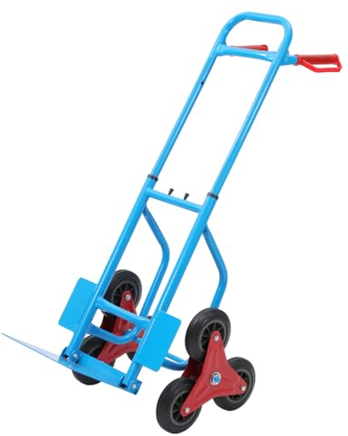 KATSU Treppensteigen Treppensackkarre klappbar 200 kg Tragkraft Handkarre Sackkarre für Umzug und schwere Gegenstände Treppenkarren