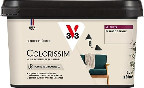 V33 Peinture multi-supports Colorissim® Farine de seigle Velours 2L