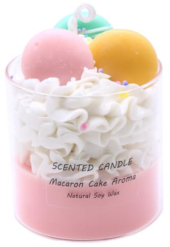 Duft kerze 20 Stunden Brennen Holz Wick Kerzen Sojakerze Neuheitskerze Sojakerzen für zu Hause duftend Dekoration (Rosa)