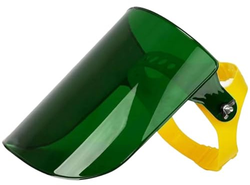 Ericetion Visière De Protection Faciale Robuste Polyvalente, Bandeau Réglable, Portable, Anti-éclaboussures, Masque Intégral pour Le Meulage, Le Soudage, Le Jardinage, Découpe