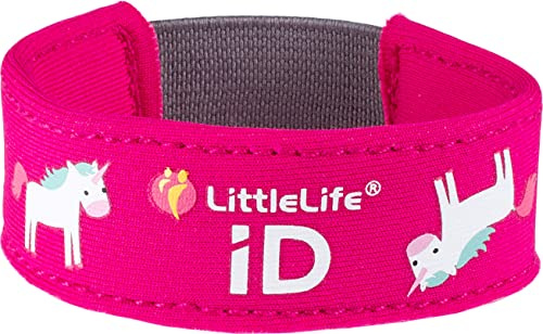 LittleLife Safety iD Strap Identification Unisexe Bébés, Unicorn Design, taille unique
