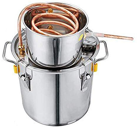 Kit Per La Produzione Di Vino Per Birra Fatta in Casa Caldaia in Acciaio Inossidabile, Facile Da Usare E Installare,5 gallonen