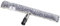 METRO Professional Fensterwischer, professioneller Fensterreiniger, Länge 45 cm, wechselbar, Bezug waschbar