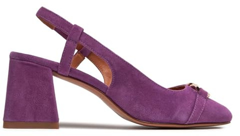 Geox Scarpe da Donna D CoronillaPump, Viola, 39 EU